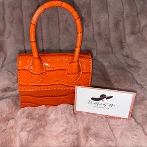 Orange Mini Fashion bag